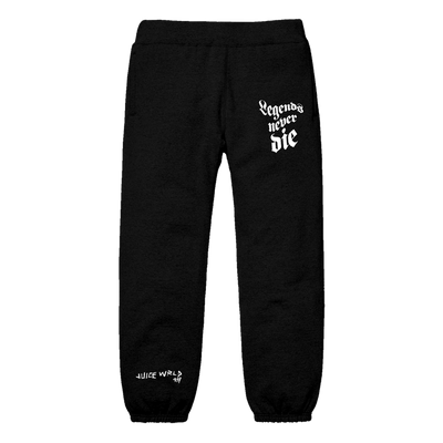 999 Club Juice Wrld 999 Sweatpants Black